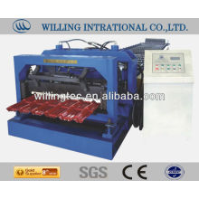 Alibaba quality products glazed metal roof tile roll forming machine for structure